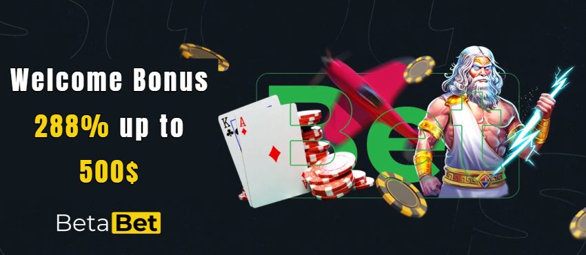 BetaBet casino bonus