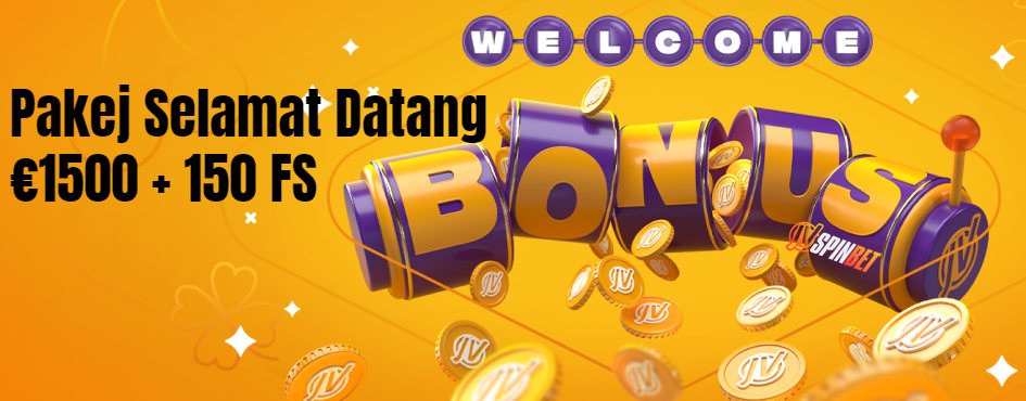 JVSPINBET Bonus Selamat Datang